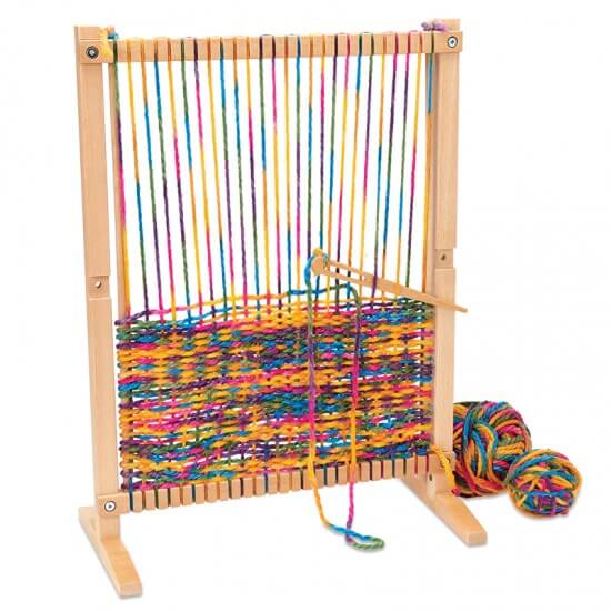 Wooden Multi-Craft Weaving Loom from For Small Hands