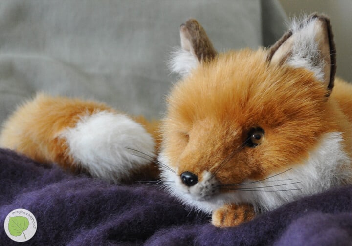 Stuffed fox from Imagine Childhood