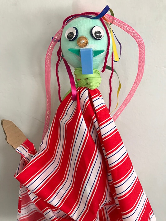 Hand puppet for kids