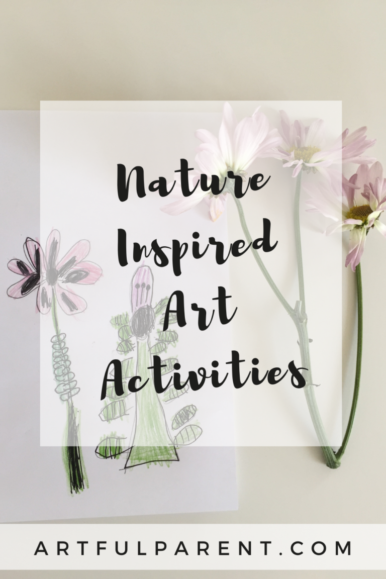 Two Nature Inspired Art Activities for Kids