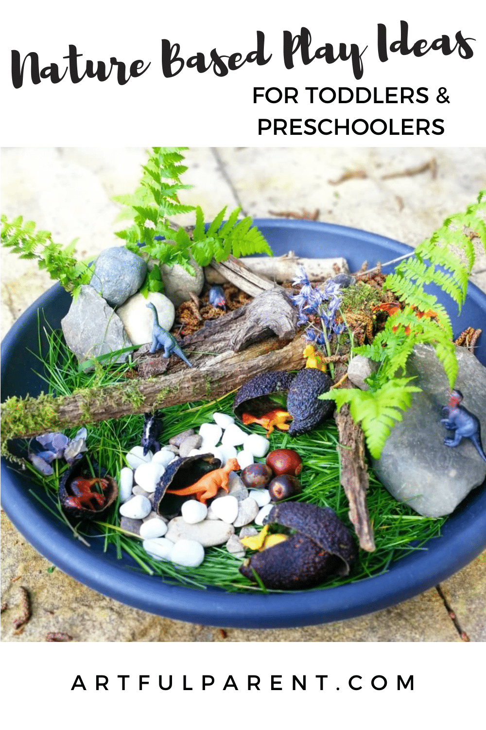 5 Nature Based Play Ideas for Toddlers & Preschoolers