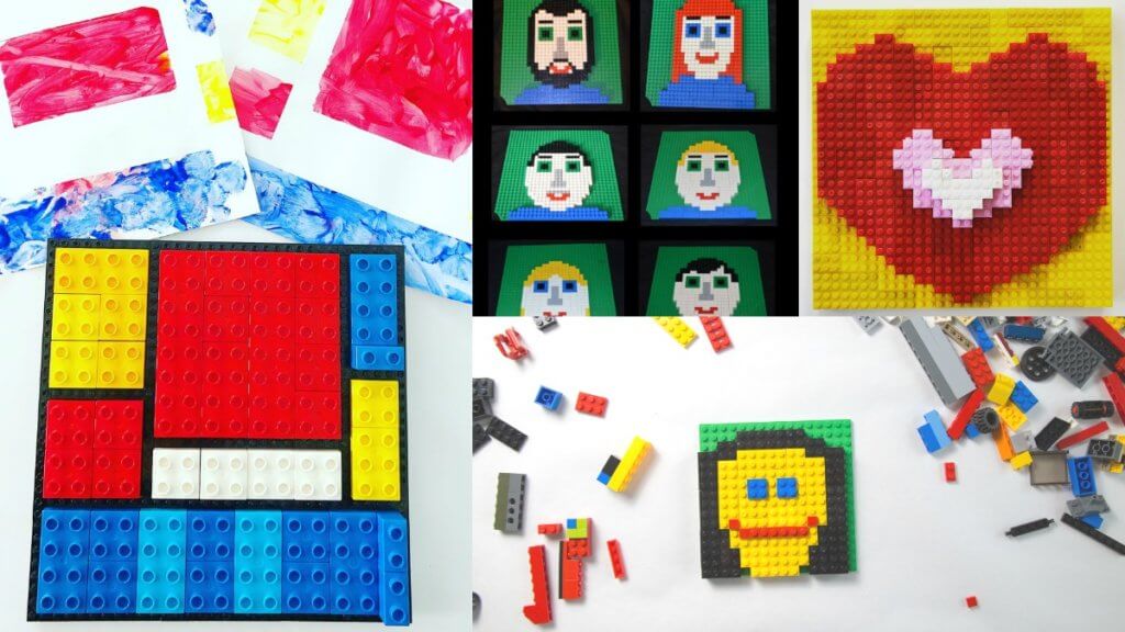 Kid Made LEGO Pictures