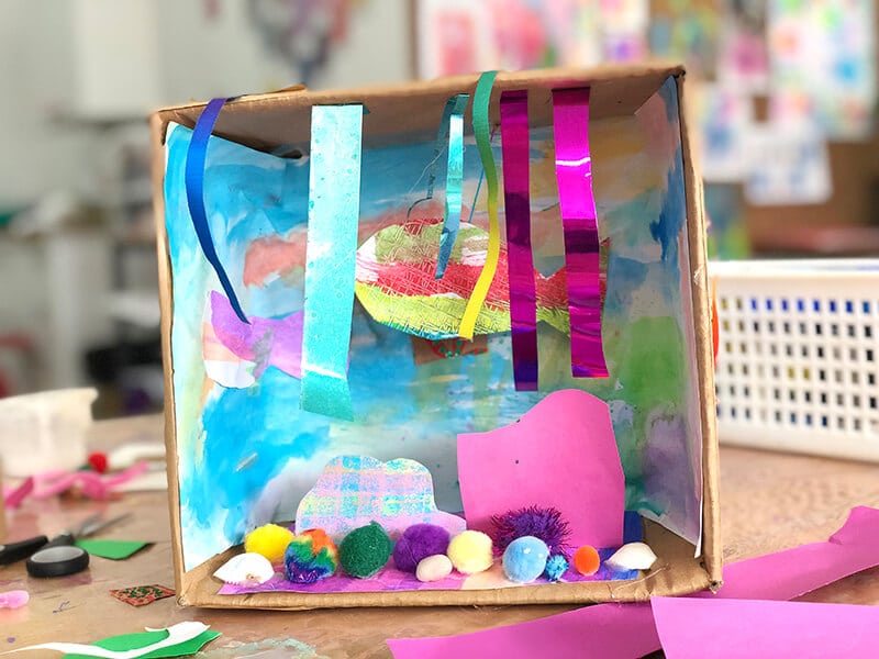 Create These Awesome Mini Worlds With Shoebox Dioramas For Kids