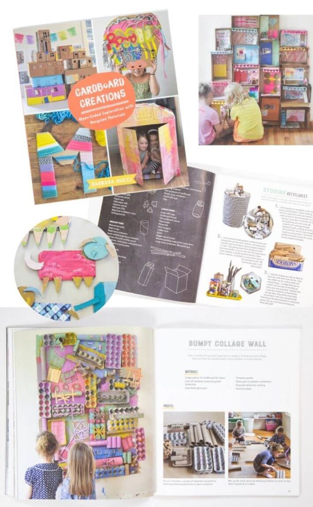Cardboard Creations by Barbara Rucci - 9 Art Activity Books for Kids