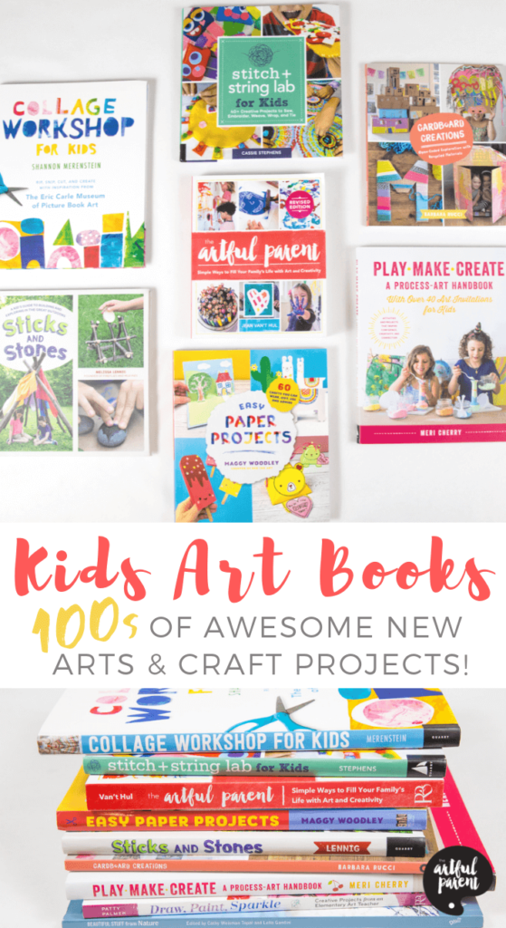 Looking for arts & crafts ideas for the children in your life? These great new art activity books for kids are filled with hundreds of creative activities!