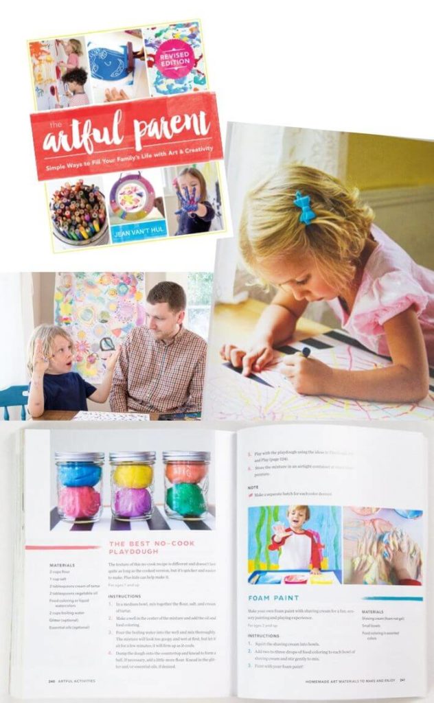 The Artful Parent Book by Jean Van't Hul - 9 Art Activity Books for Kids