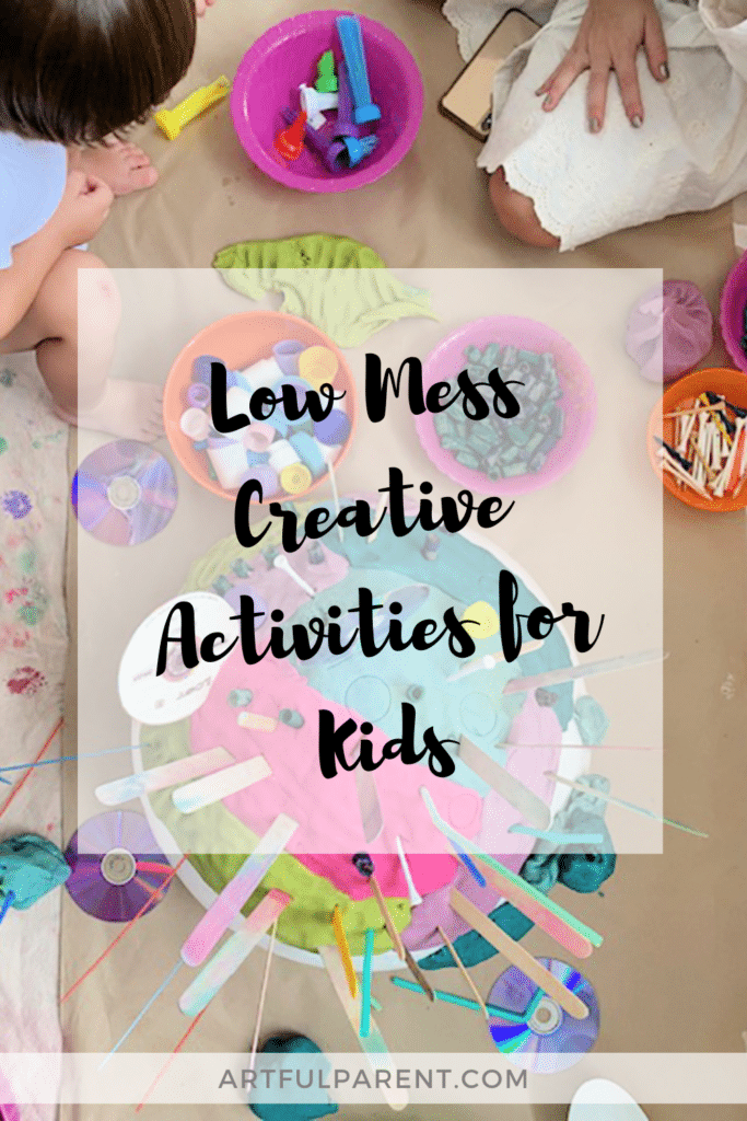 Low Mess Activities for kids pinterest