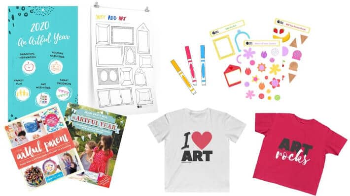 The Artful Parent Shop and Products for Creative Families