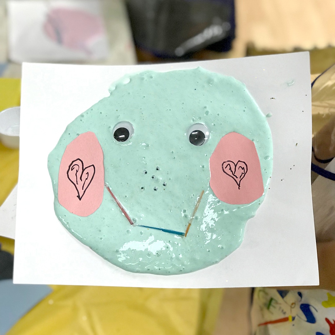 How to make an adorable slime creature for kids