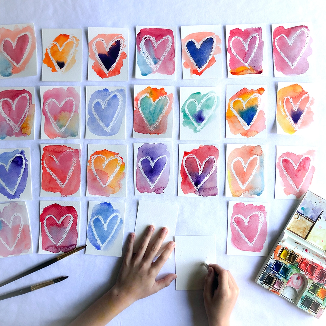 Wax Paper Printmaking - Process Art For Kids