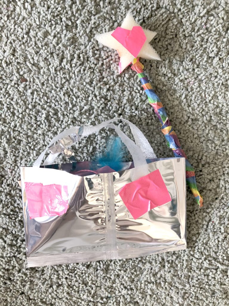 DIY handbag & star wand for kids