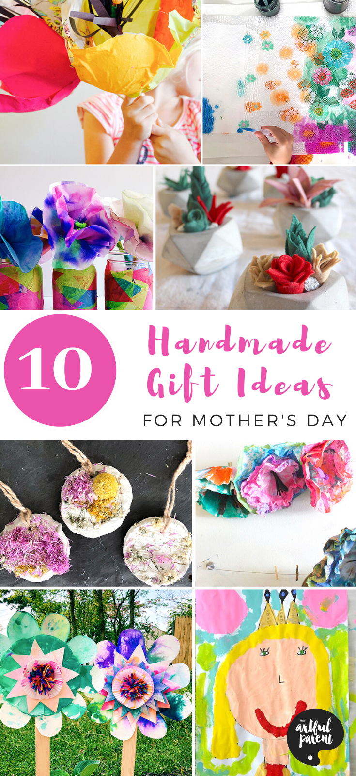 10 Creative Handmade Gift Ideas for Mom this Mother's Day_ Pinterest