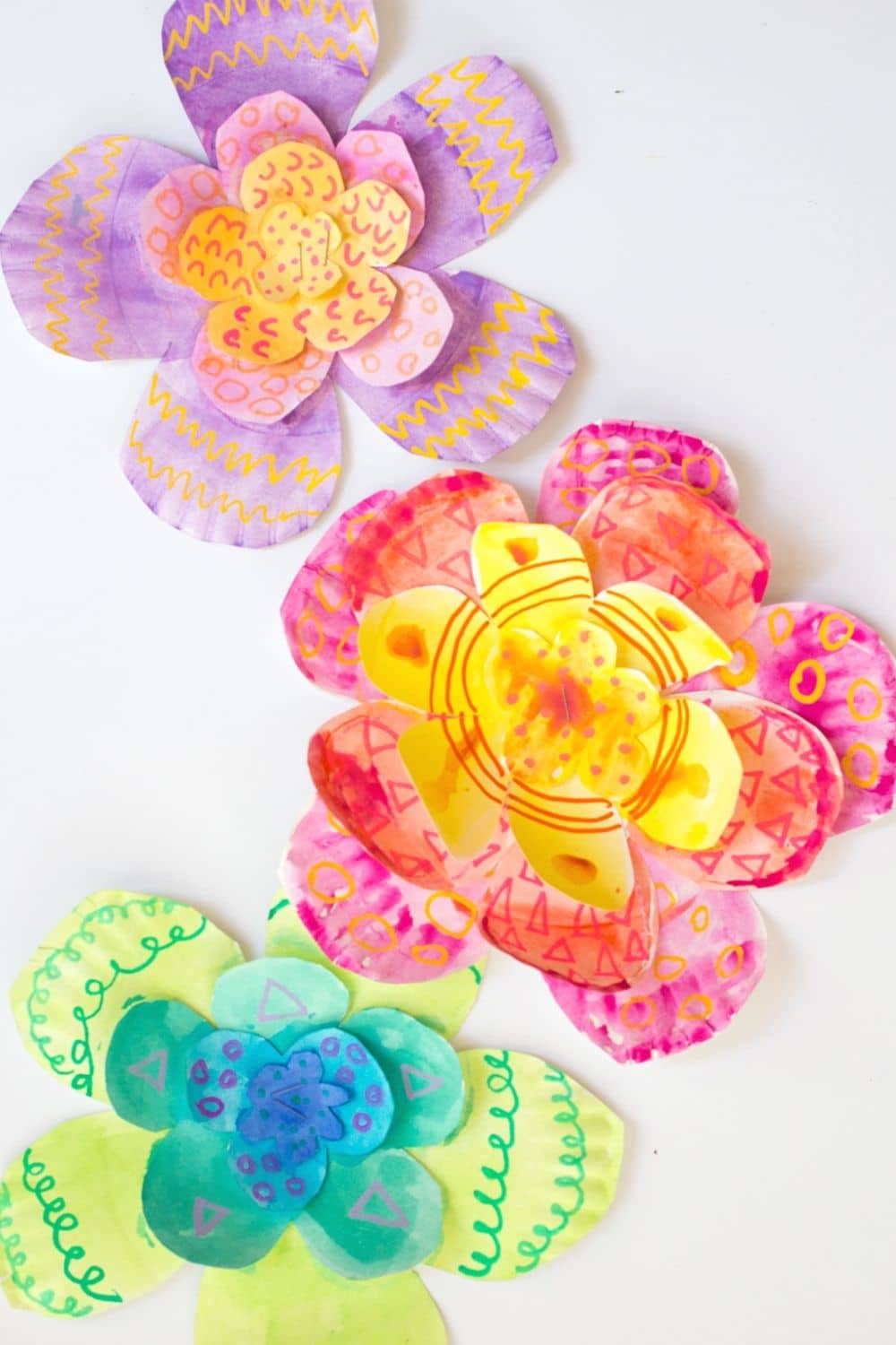 How to Make a Beautiful Watercolor Flower Painting - Projects with Kids