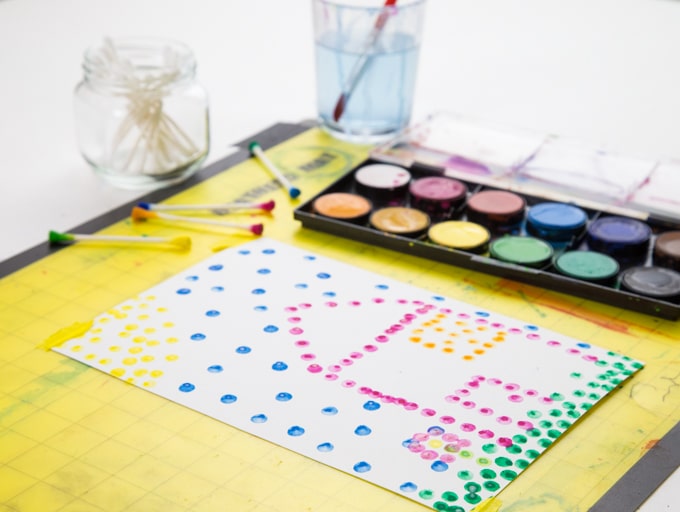 Watercolor for Kids: Connect-the-Dots Preschool Watercolor