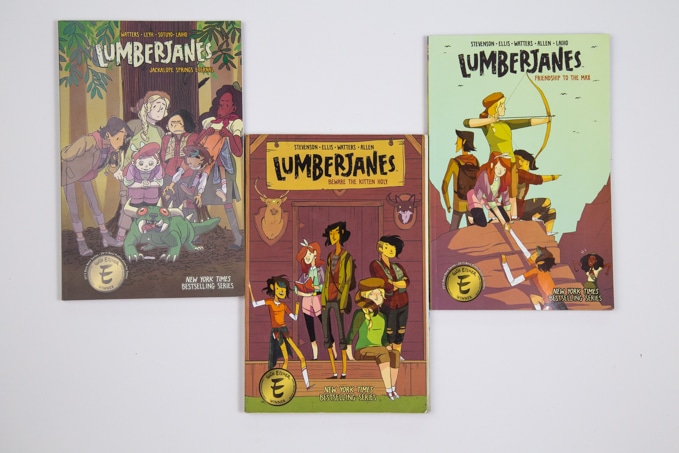 Lumberjanes graphic novels series for kids