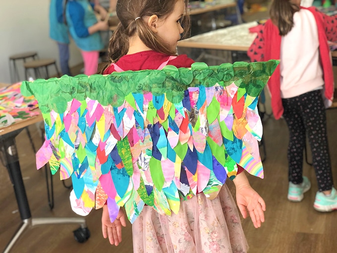 DIY paper wings for kids – creative play ideas for kids