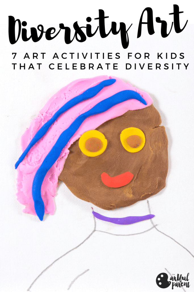 Celebrate diversity and empower kids with these 7 Diversity Art Activities that celebrate everyone's uniqueness with drawing, painting, and clay art projects.