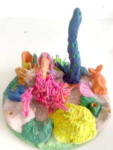 How to Make a Clay Coral Reef – Ocean Art Projects for Kids