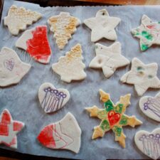 How to Make Stamped Salt Dough Ornaments