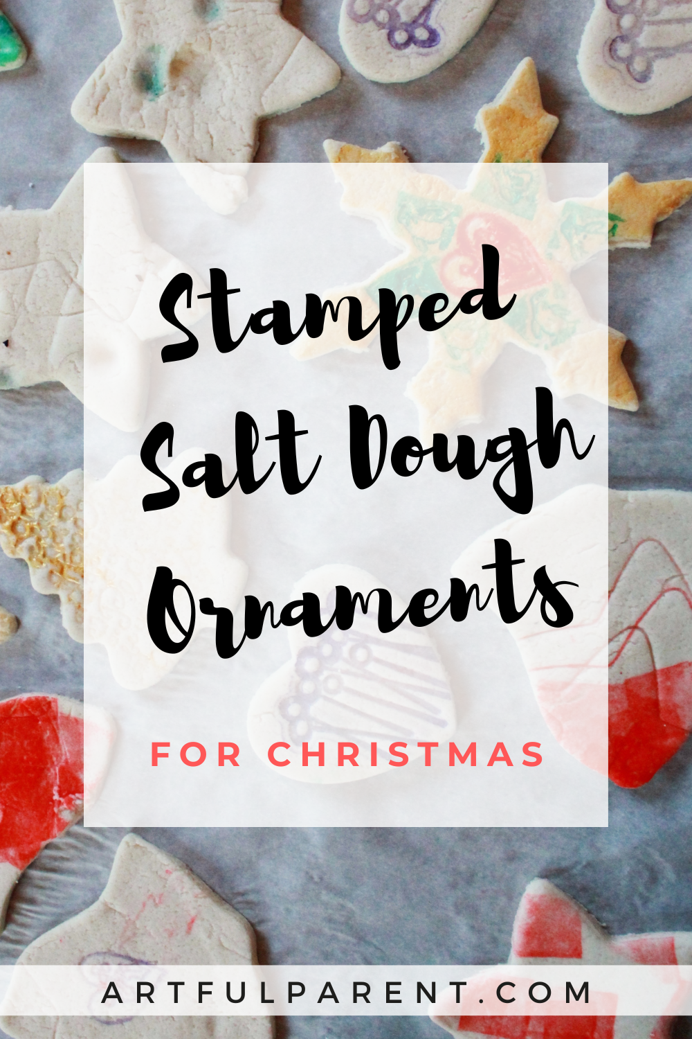 How to Make Stamped Salt Dough Ornaments