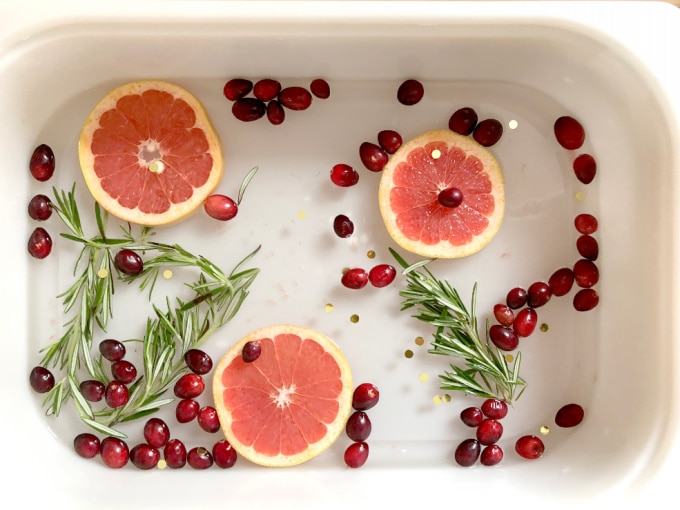 Cranberry and Orange Water Table _ Littlemainerartstudio