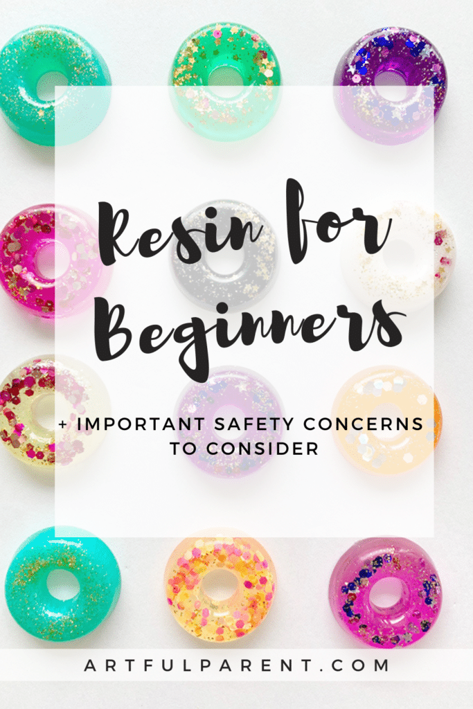 Resin for Beginners Pin – Activity Craft Holidays, Kids, Tips