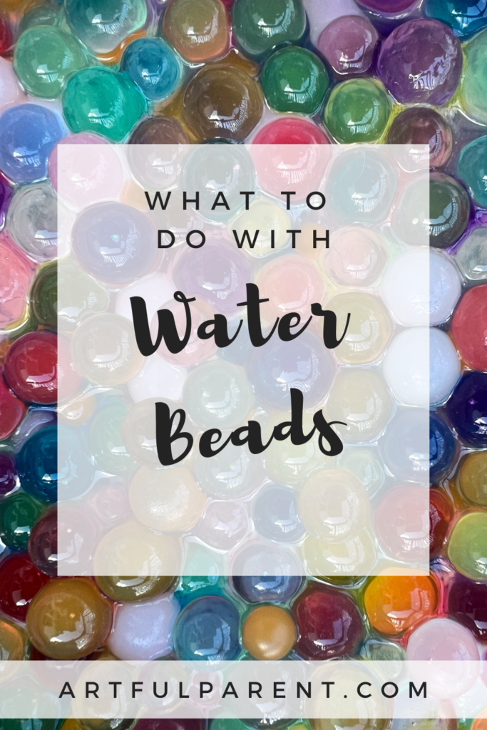 Flat WATER BEADS and T-clasp