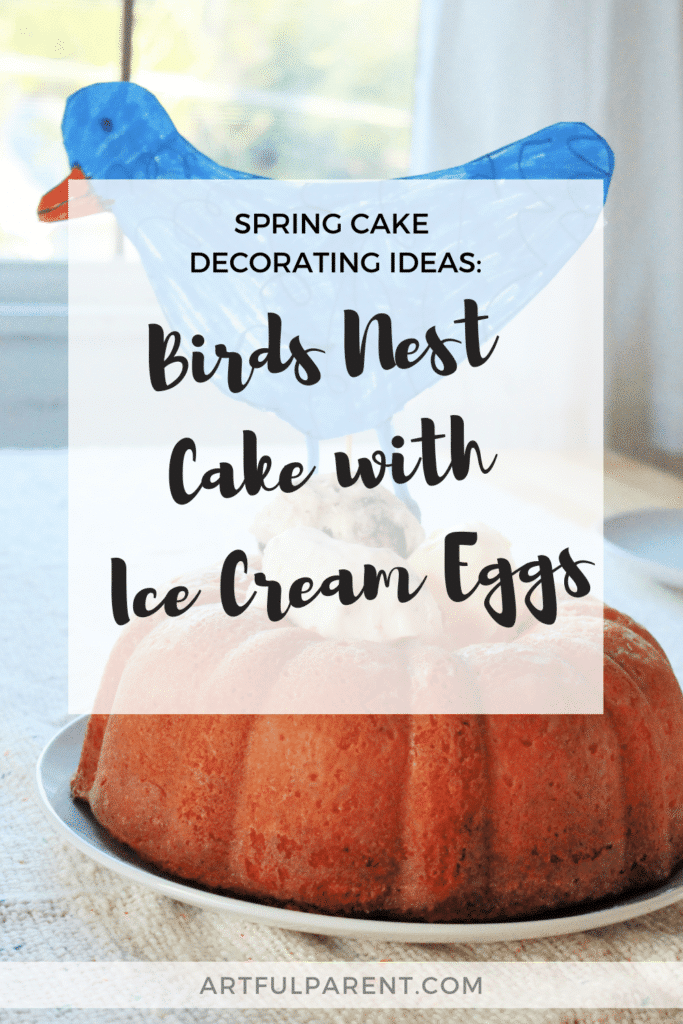 Birds Nest Cake with eggs pinterest