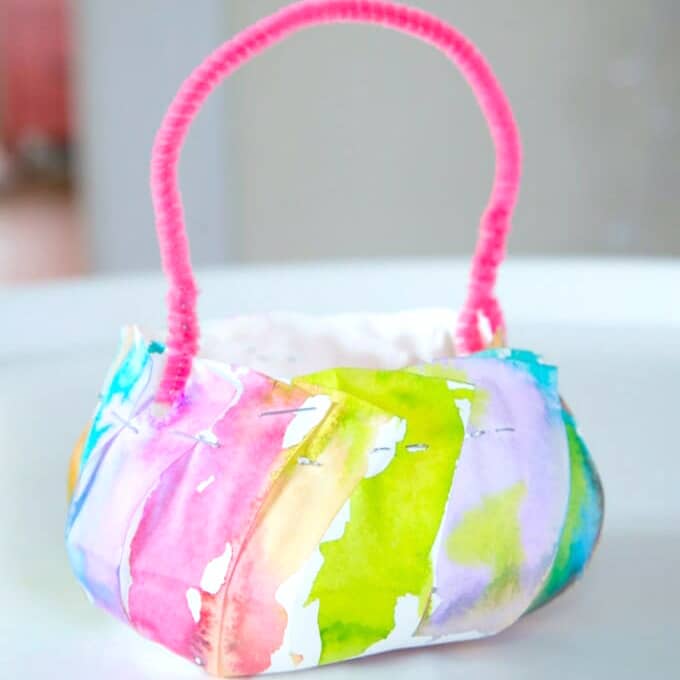 mini easter basket easter craft ideas