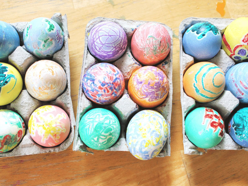 11 Ideas for Decorating Easter Eggs for Kids