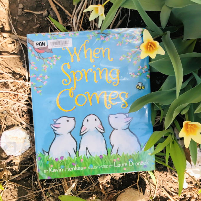 when spring comes book with flowers_ Children's Books for Spring