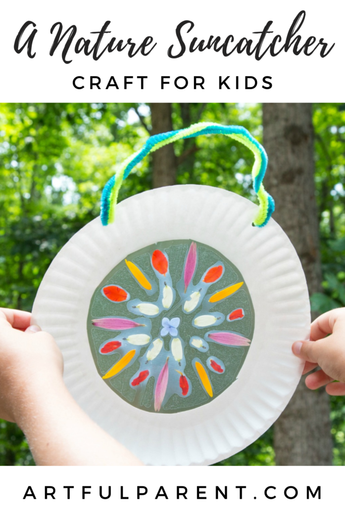 How to Make a Suncatcher with a Paper Plate