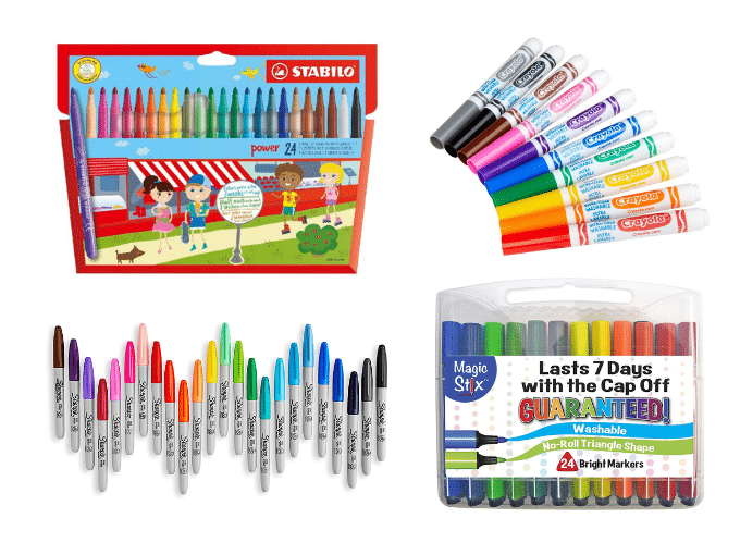 markers _ kids art supplies for drawing