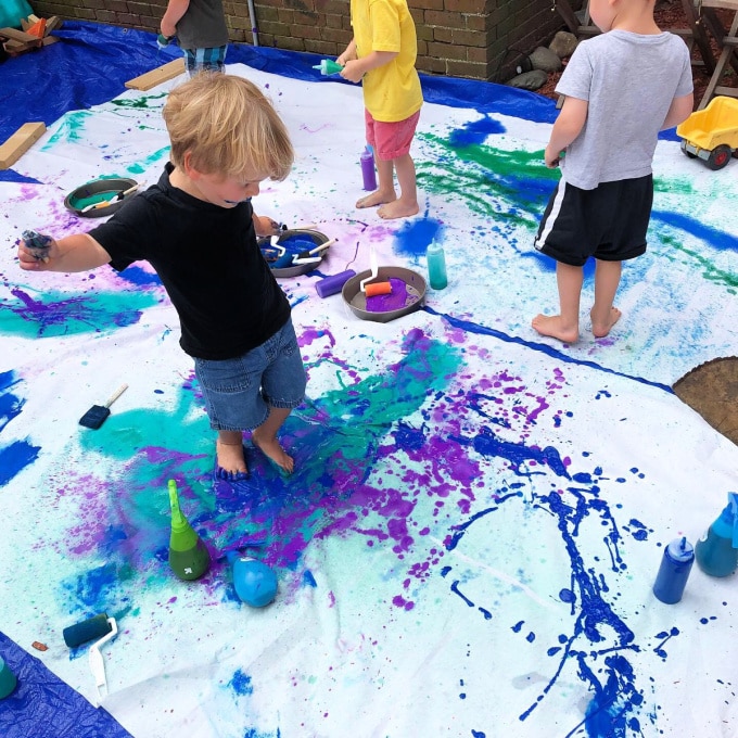 11 Painting Art Activities for Preschoolers