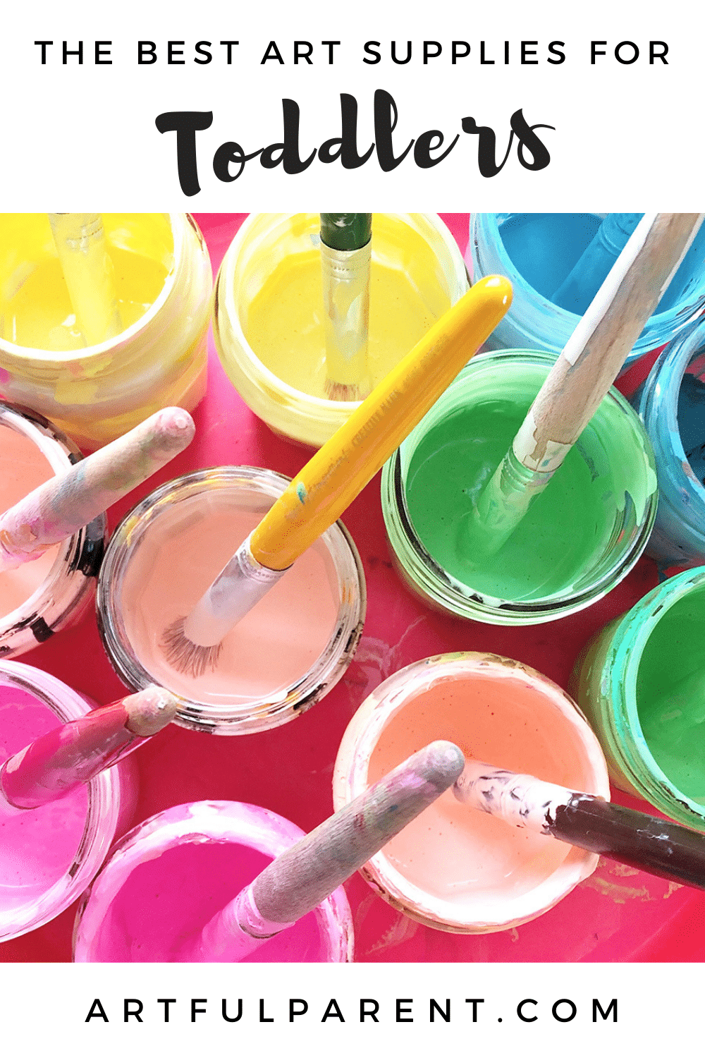 The best art supplies for toddlers