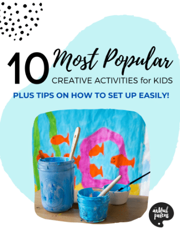 Artful Parent E-Book image - 10 Most Popular Activities