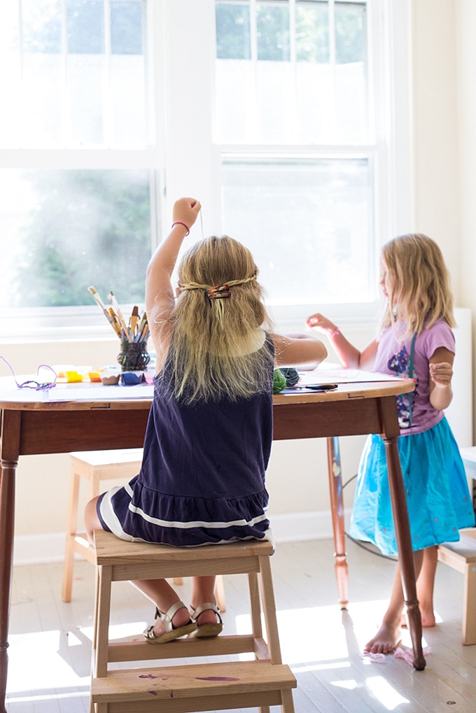 Toddler Art Supplies - The Kitchen Table Classroom