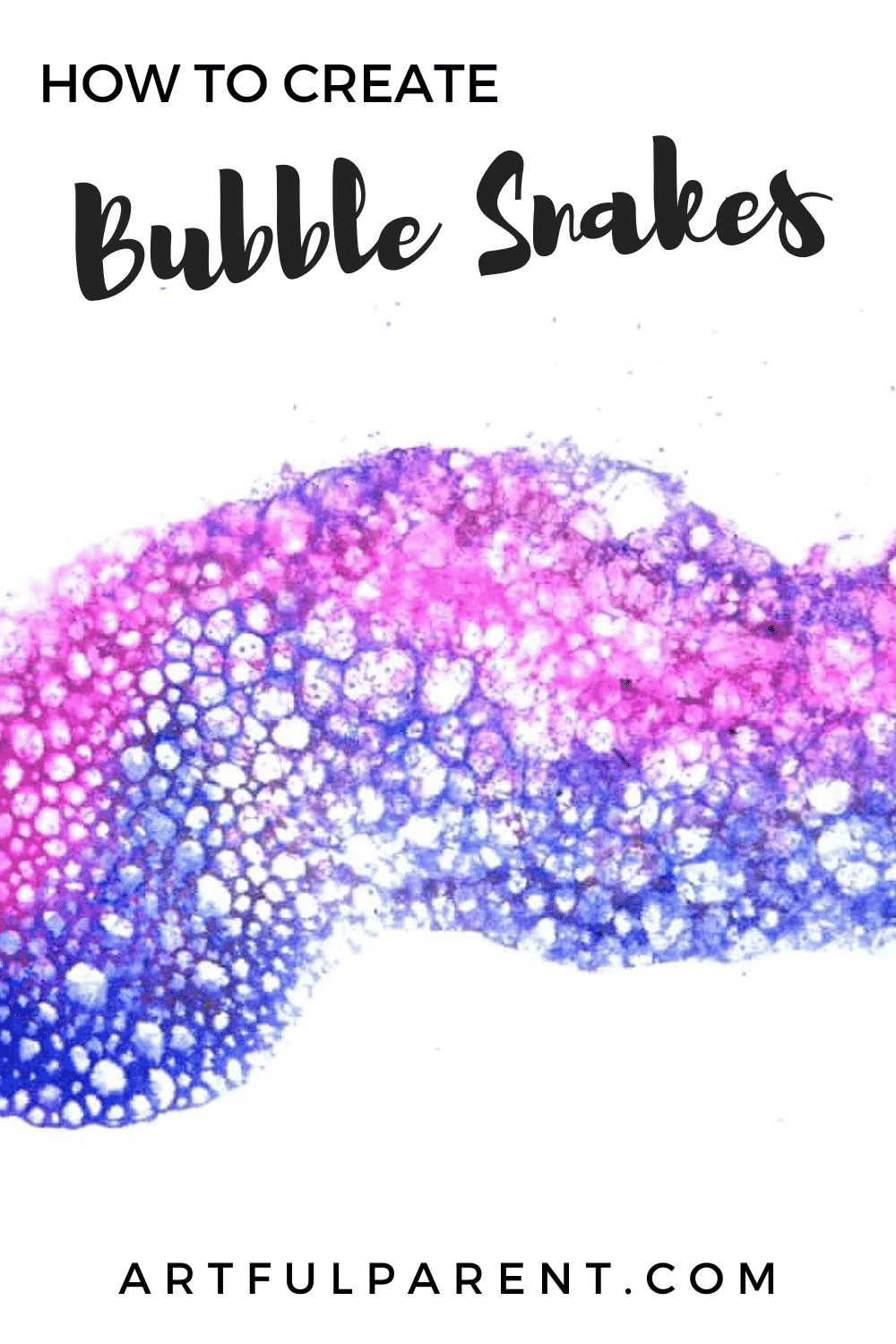 bubble snake pinterest