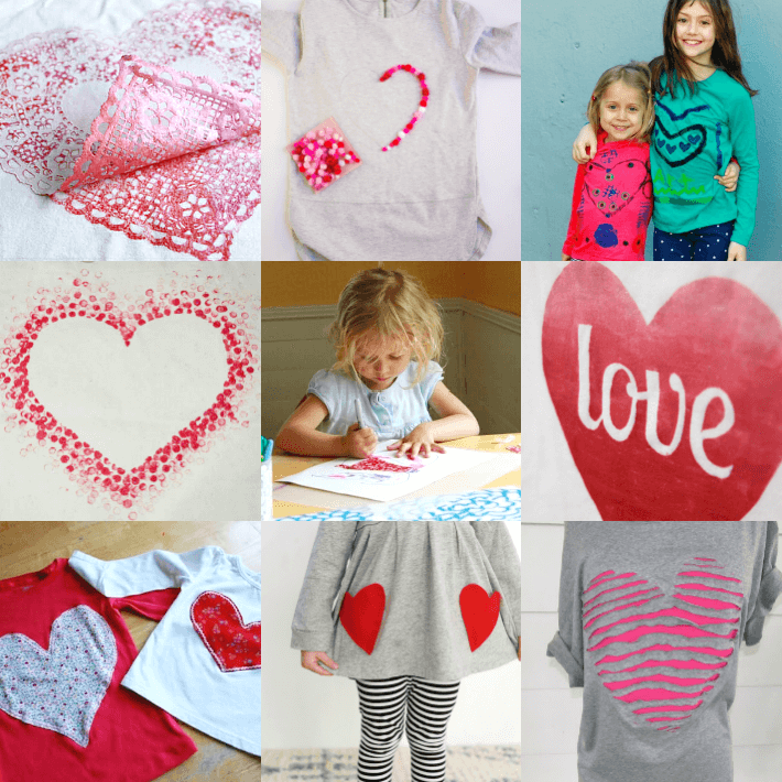 Tutorial: No-sew heart cut out t-shirt – Sewing