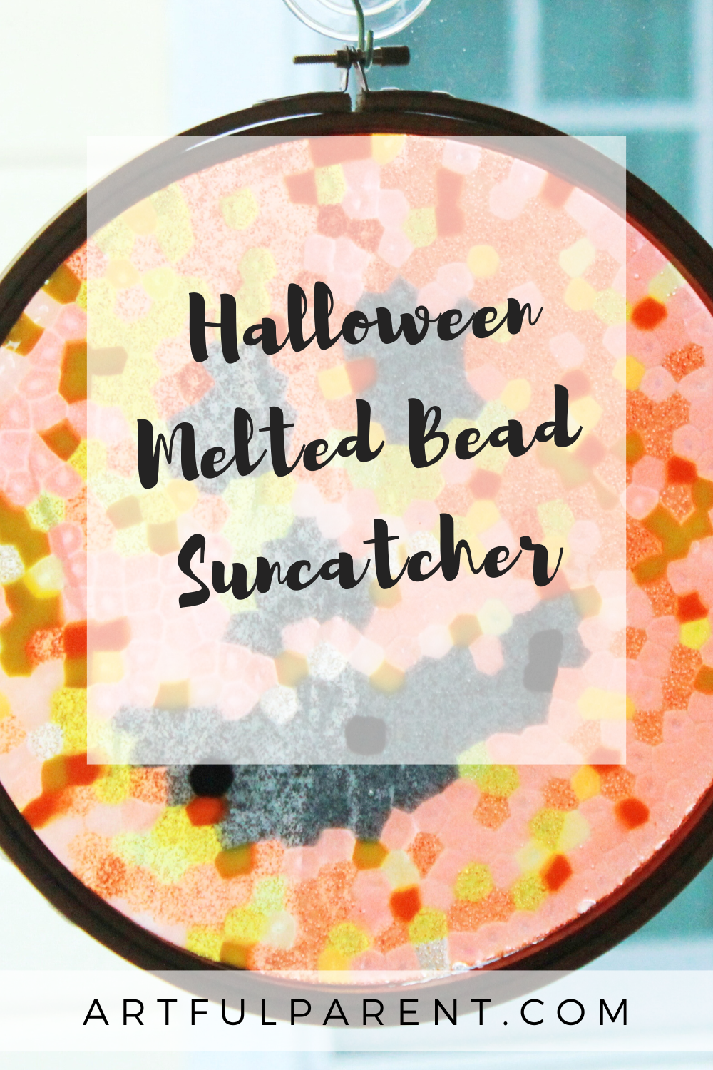 How To Make A Melted Bead Halloween Suncatcher