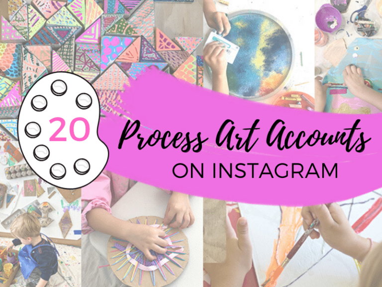 20 Favorite Process Art for Kids Accounts on Instagram