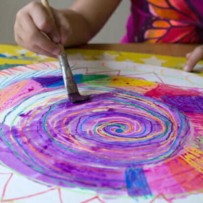 6 Amazing Watercolor Resist Techniques To Try With Kids
