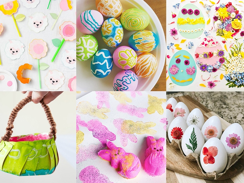 8 Easter Crafts for Kids this Spring