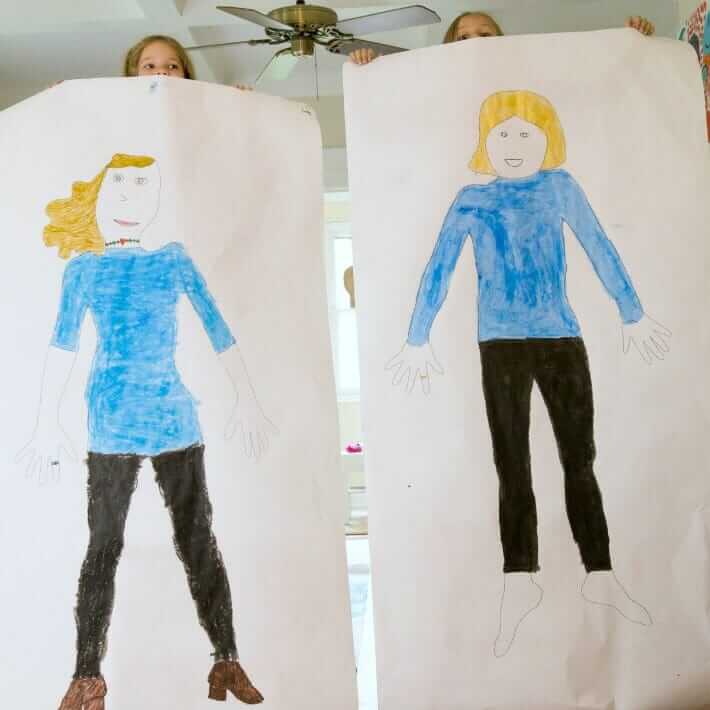 How to Do Body Tracing for Kids