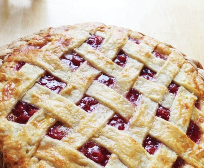 The Best Cherry Pie Recipe Ever Made With Tart Canned Cherries
