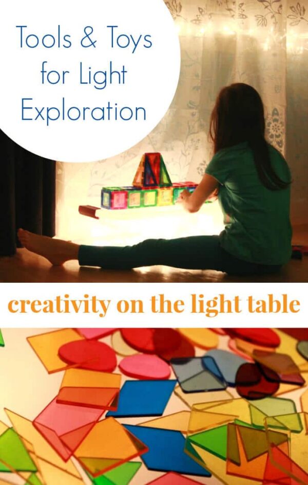 Light Table Toys and Tools - The Artful Parent