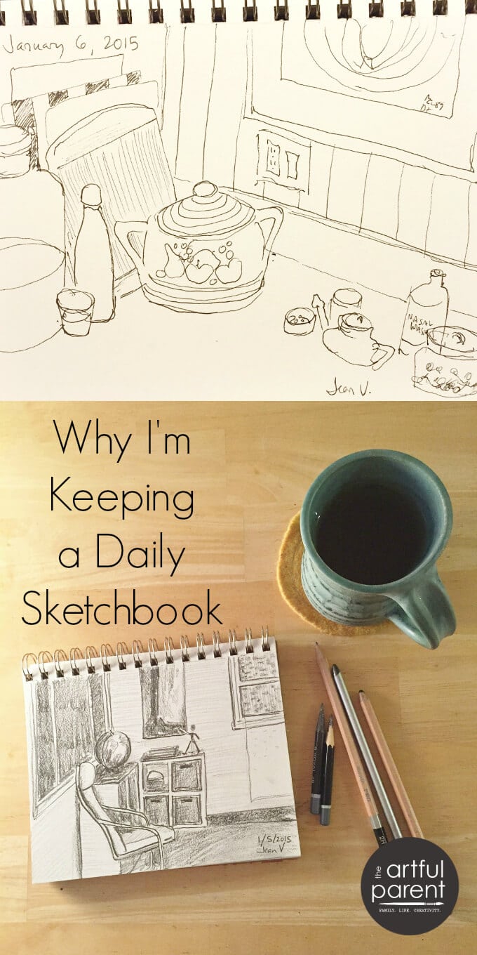 My Daily Sketchbook Project