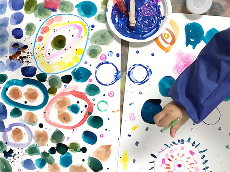 Make These Amazing Yayoi Kusama Inspired Dot Paintings for Kids