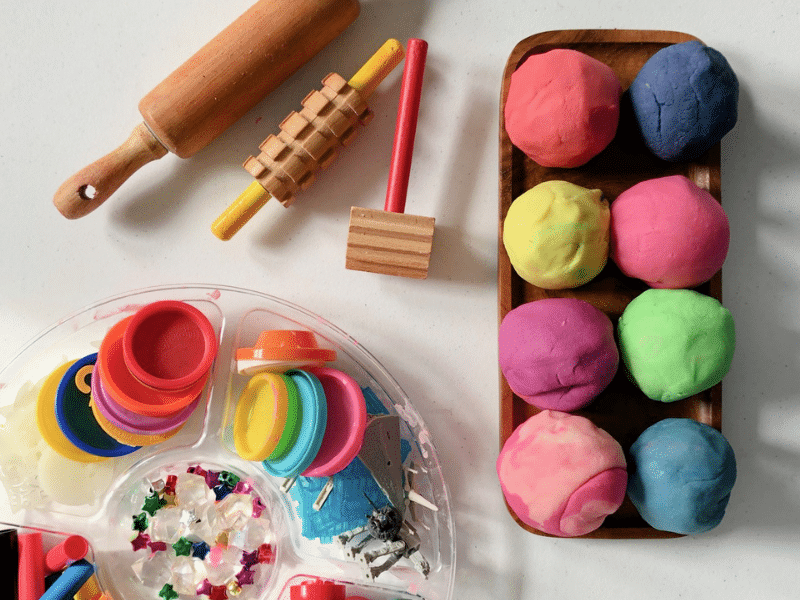 3 Homemade Playdough Recipes for Kids