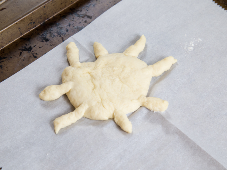 monster bread dough shape